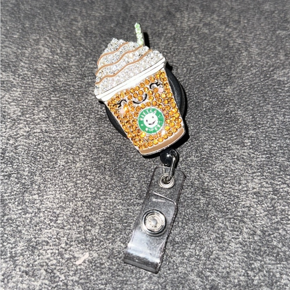 Starbucks theme badge reel